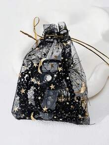 2件套穆斯林念珠及念珠手链套装，礼品袋包装，含指环计数器 - 彩色 - 查看 13