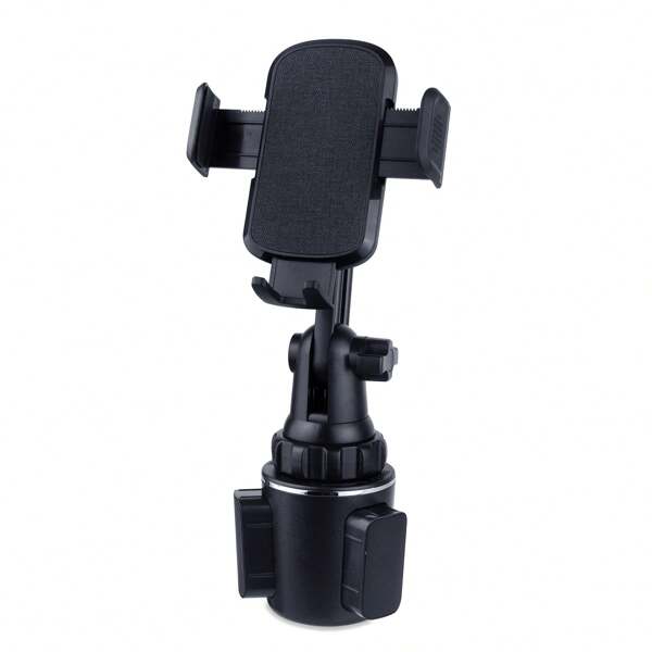 Soporte universal para teléfono de coche, soporte ajustable para montaje de teléfono en el portavasos del coche