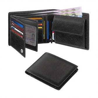 Wallets For Men Muti-Functional RFID Blocking Slim Wallet With 15 Credit Card Holders Wallet Mini Wallet Purse Wallet Men Wallet Leather Small Wallet Wallet