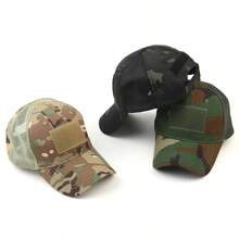 Outdoor  Camouflage Adjustable Cap Mesh Tactical Airsoft Fishing Hunting Hiking Basketball Snapback Hat