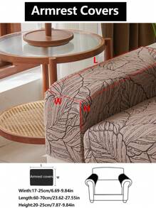 1 pièce Housse de canapé élastique antidérapante à enveloppe complète, housse de coussin de canapé universelle 4 saisons, jeté de canapé épaissi en tissu, lavable en machine, anti-poussière, compatible animaux de compagnie, décor d'intérieur, s'adapte aux canapés d'angle réglables pour chambre à coucher, bureau, salon 1/2/3/4 places