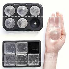 ¡Tamaño compacto, uso versátil! Bandeja de cubitos de hielo de silicona con mini rejillas y material flexible suave, fácil de liberar con un solo empujón, ¡diversión en la elaboración de hielo para un efecto refrescante de verano!