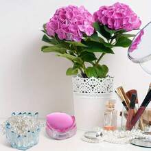3 Shape Resin Candle Holder Mold Silicone Tealight Holder Mold Flower Lotus Resin Casting Mold For DIY Jewelry Box Trinket Container - 紅白色 - 查看 6