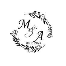 1 件定制压花印章，定制钢印，信封压花印章，书籍，公司标志，餐厅毛巾，个性化书籍压花印章，小型婚礼请柬装饰，玫瑰金手柄