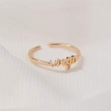 A Simple And Creative Twelve Zodiac Open-Ended Ring For Women's Casual And Versatile Index Finger Ring - Multicolor - View 3