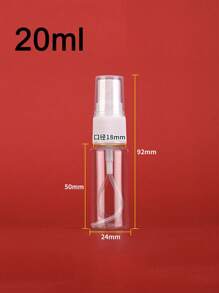 1PC Push-Type High Pressure Spray Bottle, 200ml/300ml/500ml Cosmetic Water Container, Hair And Facial Spray, Refillable.