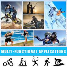 Pasamontañas rosa, máscara facial para hombres y mujeres - esquí, snowboard, motocicleta, protección UV y contra el viento - Multicolor - Ver 3