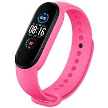 Cinturino per Mi Band 6 5 4 3 7, bracciale sportivo in silicone, cinturino sostituibile morbido per accessori per cinturino Mi Band 7 5 4