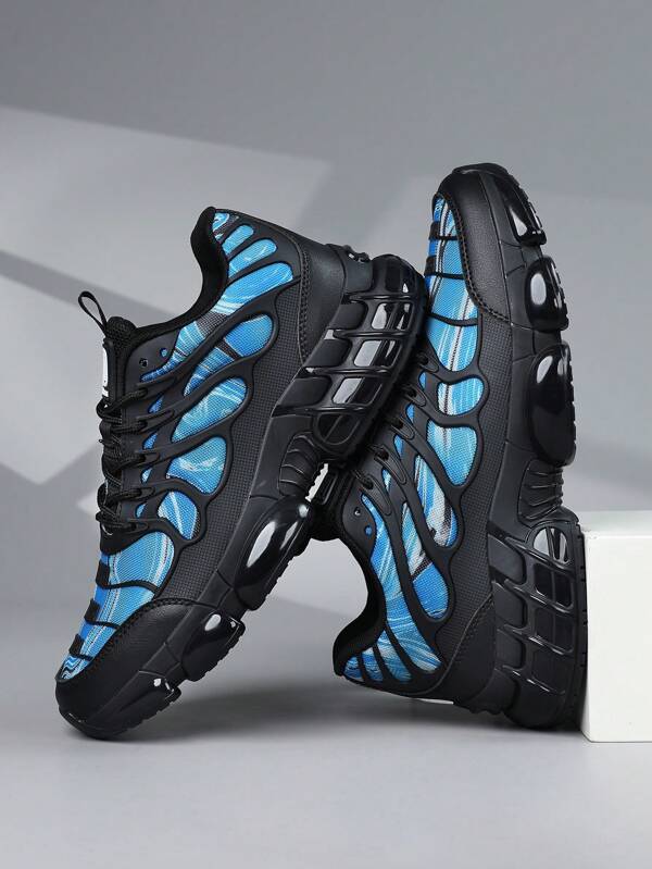 Pantofi sport pentru bărbați, pantofi sport pentru bărbați, pantofi de alergare ocazional, pantofi de jogging, pantofi de mers pentru bărbați, la modă, degradat, culoare roșie, încălțăminte, tenis, îmbrăcăminte de stradă