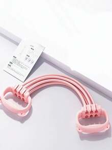 1pc 6-Tube Resistance Band Figure 8 Shoulder Workout Equipment, Adjustable Pounds, 6 Strands Home Use 8-Shape Resistance Rope - Multicolor - View 10