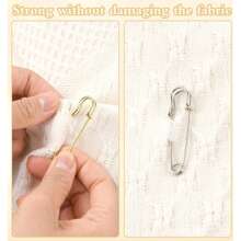 10 szt. szpilek, wytrzymałe, różne rozmiary, szpilki do koców, szpilki z drutu ze stali nierdzewnej, bardzo wytrzymałe, hurtowe szpilki do koców, spódnic, rękodzieła, kiltów