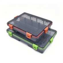 Large Capacity Fishing Tackle Storage Box, Hooks, Baits, Lures Containers For Carp Fishing Accessories - Black - View 11