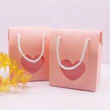 10pcs Black/Purple/White/Kraft Paper/Purple Window Hanging Rope Hand-Held Box