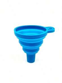 1 Embudo plegable de silicona - Mini, utensilios de cocina plegables para agua, líquidos y aceite - Gadgets esenciales para apartamentos y dormitorios universitarios - Perfecto como regalo para amigos y familiares