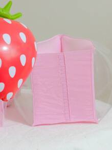 1 Pair Cute Cartoon Cherry & Strawberry Swimming Arm Floats, Increased Buoyancy For Outdoor Beach Travel, Pool, Swimming Learning Essential