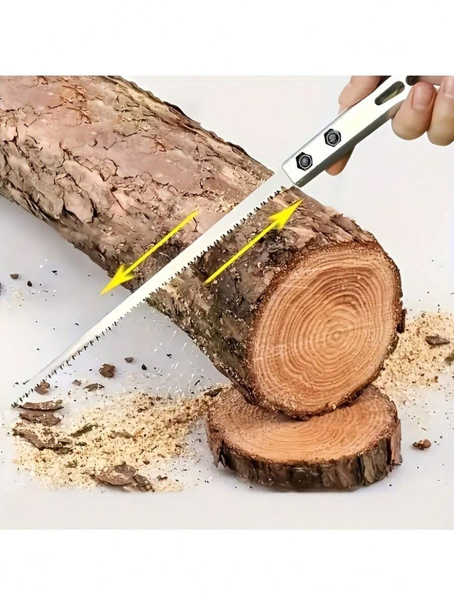 Multifunctional Mini Hand Saw, Suitable For Gardening, Paneling And Logging - Durable Plastic/Metal Structure, No Power Source Required, Hand Saw For Tree Pruning
