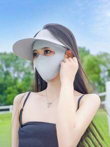 2pcs Summer Cooling Face Mask With Breathable Holes, Lightweight Stretchy Face Sun Protection Scarf For Men And Women, Outdoor Beach Sport UV Protection Sunscreen Face Cover, Washable
