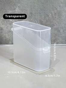 Caja de almacenamiento de rebanadas de queso de 8/4/2/1 rebanada, caja de almacenamiento de rebanadas de queso para refrigerador, bolsa de café y té, bolsa de ketchup, caja de almacenamiento de escritorio, caja de almacenamiento de cocina y refrigerador, recipientes de almacenamiento de plástico