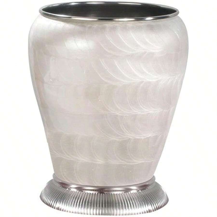 Wastebasket Satin Nickel - SatinNickel - View 1