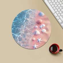 Mouse Pad Pequeno com Base de Borracha Antiderrapante, Mouse Pad Divertido Adequado para Mouse sem Fio de PC, Escritório, Laptop, Decoração de Escritório Doméstico, Presente de Suprimentos de Escritório Fofo para Mulheres e Meninas