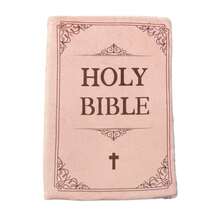 New Design Openable Bible Style Throw Pillow 11.8"  In Classic Design All-Season Decorative Soft Cushion Gift For Cozy Home Decoration - Multicolor - View 7