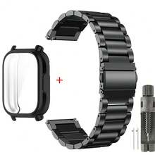 表壳 + 不锈钢金属表带，兼容 Redmi Watch 5 Active Band TPU 软壳屏幕保护膜，兼容 Redmi Watch 5 Lite 金属表带 - Redmi Watch 5 Active - 查看 18