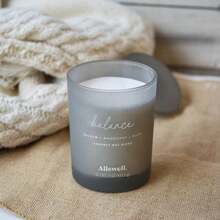 Vela de spa con 2 mechas en frasco de 15oz con aroma moderno y popular Allswell (Vainilla + Caña de azúcar + Almendra) - Abrazo (vainilla + caña de azúcar + almendra) - Ver 9
