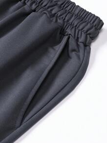 3 Pieces Of New Summer Men's Shorts Personalized Print Pattern Elastic Waist Drawstring Pants Comfortable Casual Sports Regular Large Size Big Pants