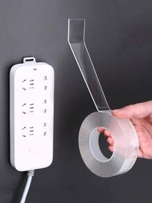 3/1 Piece Of Nano Adhesive Tape, Transparent Adhesive Tape, Transparent Adhesive Tape, Double-Sided Non-Permeable Adhesive, Reusable Strong Tape, Multi-Purpose Detachable And Washable Transparent Nano Tape, Suitable For Home/Office/Car Adhesive Items, Most Suitable For Home Decoration Tools, Non-Destructive Stickers, Wall Stickers Back To School