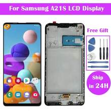 Incell LCD Compatible With Galaxy A10 A12 A13 4G A13 5G A21S A14 A20 A32 5G A30S A30 A50 A70 A52 A31 A51 A71 LCD Display With Touch Screen Digitizer With Frame Screen Replacement Parts
