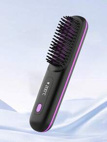 JMMO 直发刷，全新升级无绳直发梳，小巧便携，适合旅行、商务旅行，可作为礼物使用，充满电可持续使用约 20 分钟。