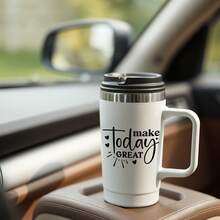 12pcs Motivational Quote UV DTF Cup Wraps Transfer Stickers Set For 16oz Glass Coffee Cups, Motivational Quotes Decal Rub On Transfer Stickers For DIY Mug Water Bottle Creative Craft Gifts - Multicolor - View 6