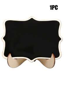 Mini Blackboard Display Panel Decoration, Home Decoration Signs, Mini Message Board Display Wooden Blackboard, Suitable For Wedding, Baking Display, Hotel, Banquet, Dessert, Table Cards, Mother's Day Graduation