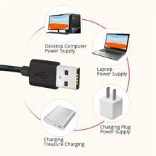 Luz anular de 13 pulgadas con LED, trípode ajustable - Alimentada por USB, apta para fotografía, maquillaje, transmisión en vivo y autofoto en grupo. Trípode para teléfono móvil con luz y control remoto - Negro - Ver 5