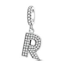 1 pieza Encantos con letra 26 caracteres alfabéticos en 3 estilos diferentes, cuentas de corazón plateadas y doradas, encantos para pulseras, collares, llaveros, cuentas para hacer joyas DIY, regalo único para amigos, familia y pareja