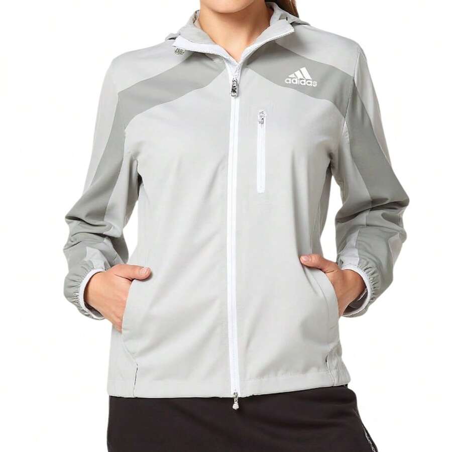 Adidas MARATHON JKT W - White / Grey - View 1