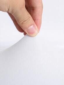 1 Pc Milk Silk Solid Color Elastic Sofa Seat Cushion Cover, High Elasticity Dust-Proof All-Season Use Garden Patio Outdoor Wicker Sofa Cushion Protector Cover - White - View 4