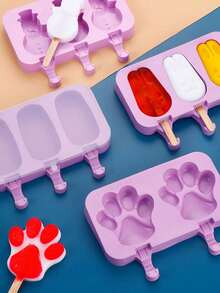 Fruit Popsicle Mold Silicone Form With 50 Sticks - View 2