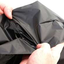 50/100pcs Durable Garbage Bags - Portable Polyethylene Trash Bags For Kitchen, Bathroom, Bedroom And Living Room, Home Organization | Stylish Design |, Black Trash Bag Dispenser