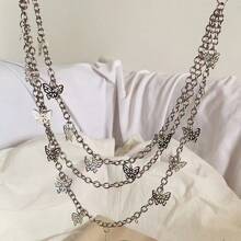 Zipper Decor Chain, Hip-Hop Accessory Hanging Chain, Waist Chains