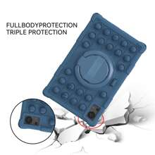 1 Custodia per tablet anti-caduta compatibile con M10 3rd 10.6" 2022/M10 FHD Plus/2a gen. 10.3" TB-X606/Honor Pad X8a/MatePad Se 11"/Redmi Pad SE 11", design a bolle pop-up a cartoni animati, antiurto con tracolla e penna (tablet non incluso)