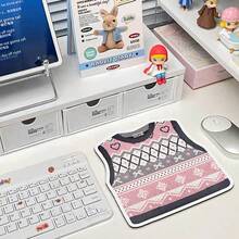 3D风景毛衣鼠标垫 美学艺术桌垫 便携式创意办公桌配件 可爱鼠标垫 办公室装饰 家居礼物 送给男士女士朋友 生日、学校用品、返校