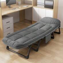 Sleeping Cots/Camping Cots For Adults6 Adiustable Positions PortableFoldable Folding Cot With Pillow HeavyDuty Strong Frame Cot Bed For Camp,Travel,Room, Office