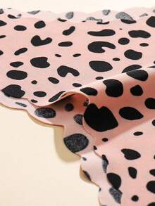 5pcs Women Seamless Underwear, Breathable Fabric Wavy Waistband, Variety Of Leopard Prints, Ladies Seamless Briefs - Multicolor - View 6