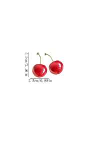 10pcs Artificial Cherry, Faux Cherries For Home Party, Desktop Decor, Birthday, Fruit Party Decoration, Scene Setting, Graduation Ceremony, Room Home Decor, Holiday Celebration, Theme Party, Photography Props Christmas Decorations Room Decor Christmas