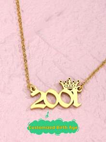 1pc Exquisite Popular Shiny Pave Zirconia Heart Bear & Initial Letter Pendant Necklace A-Z Customized Name Alphabet Necklace Suitable For Girl's Daily Life, Festival, Jewelry, Wedding, Party Gift Accessories - Multicolor - View 5