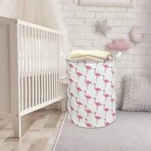 1pc Dirty Clothes Basket Laundry Basket Portable For Toy Clothing Storage Bucket Waterproof Laundry Organizer