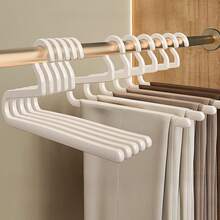 40/20/10/1 Pc Open Anti-Slip Clothes Hanger Trouser Rack Crease-Resistant Z-Shaped Trouser Rack Household Storage Supplies - Multicolor - View 4