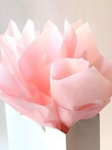 100pcs Gift Wrapping Tissue Paper Sheets, 50x35cm Thin Uncut Tissue Papers For Gift Packaging, Arts & Crafts, Flowers, Birthday, Mother's Day, Graduation Ceremonies - Multicolor - View 6