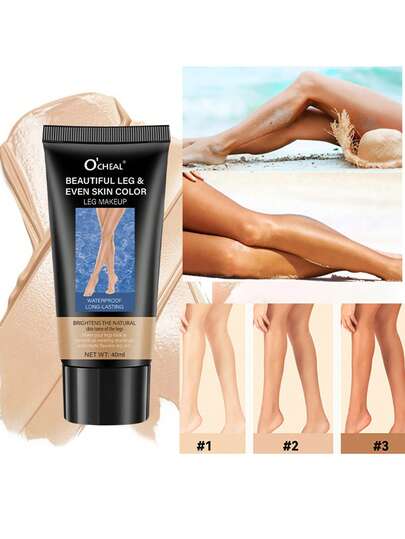 OCHEAL 遮瑕腿霜防水均匀肤色丝袜霜护肤晒黑